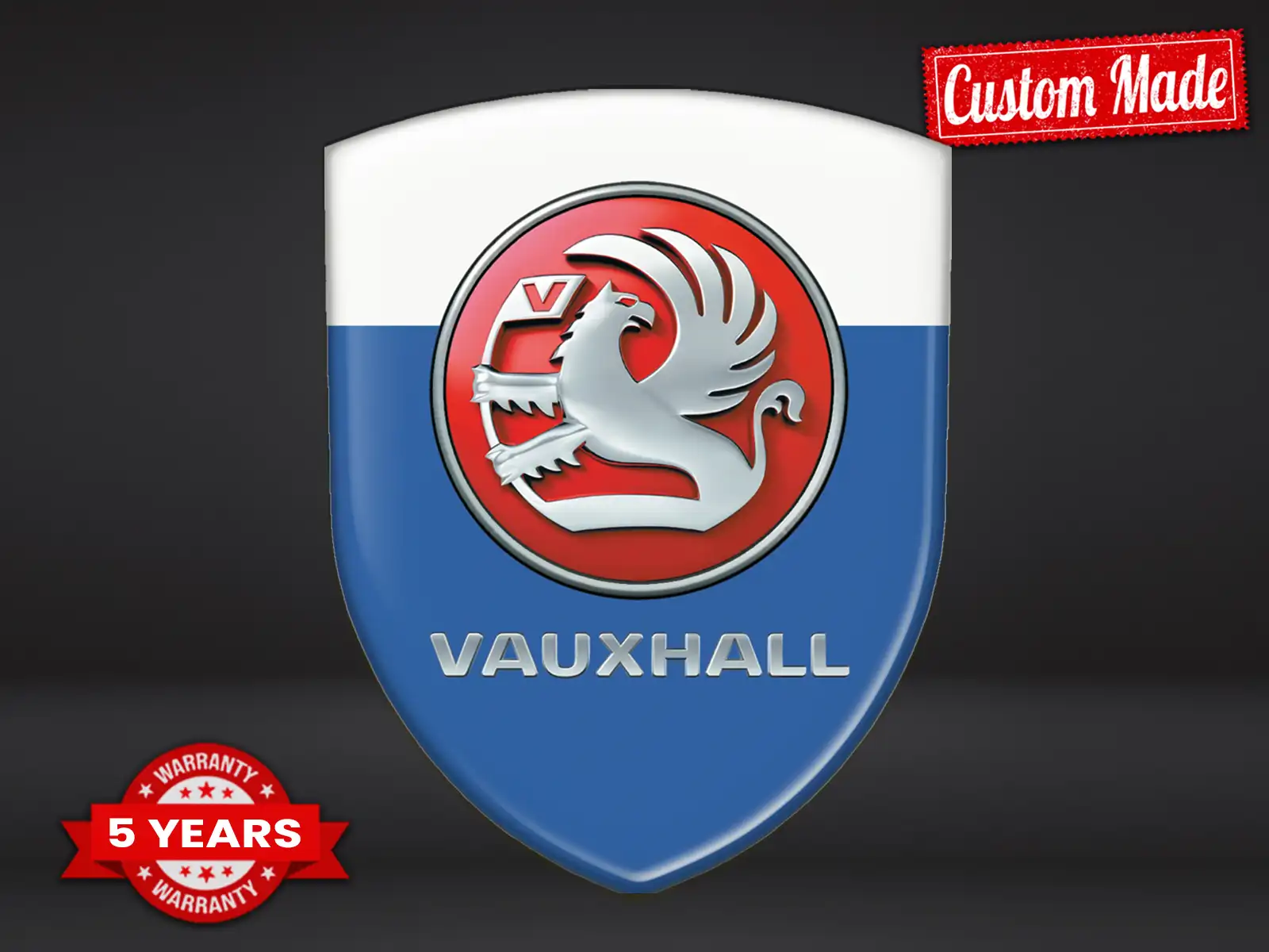 Vauxhall Logo Deportivo Máximo Duradero Estilo Pro Rendimiento
